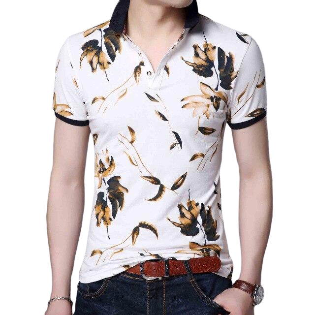 DYLAN Floral Polo Shirt