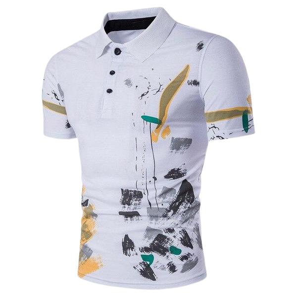 JAYDEN Floral Polo Shirt