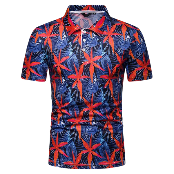 OWEN Floral Polo Shirt