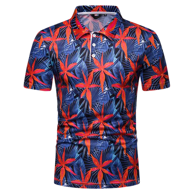 OWEN Floral Polo Shirt