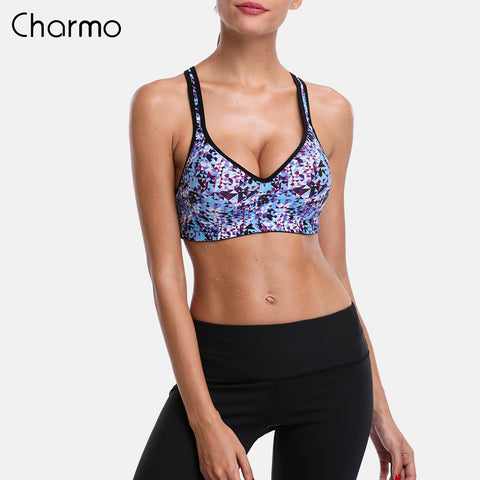 SERENITY Floral Sports Bra