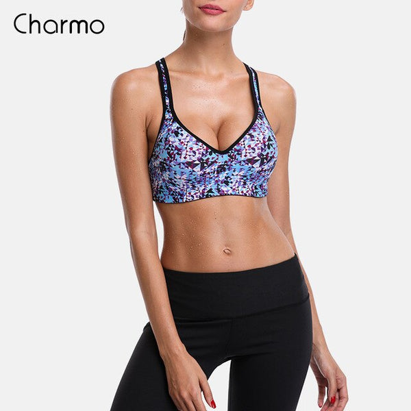 SERENITY Floral Sports Bra