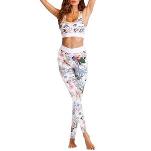 KAILA Floral Tracksuit for Gym and Yoga